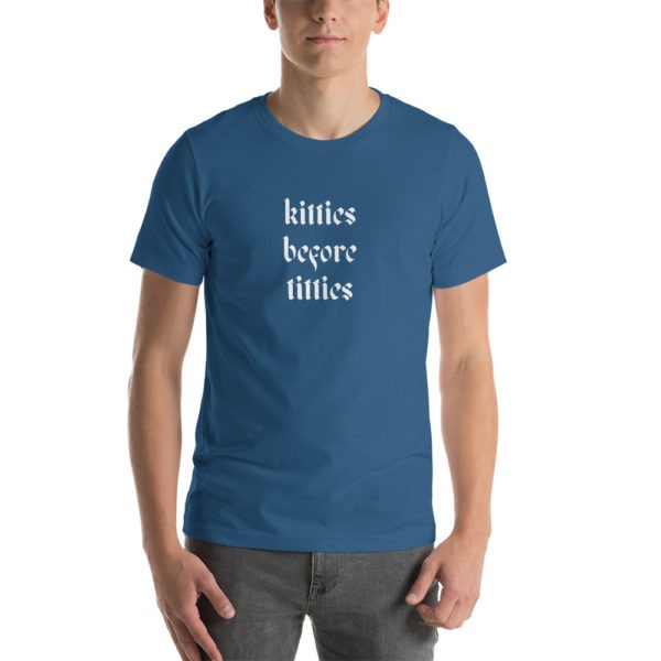 Kitties Before Titties T Shirt - Image 7