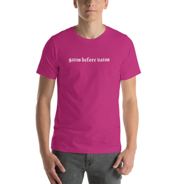 Gatos Before Vatos T Shirt - Image 14
