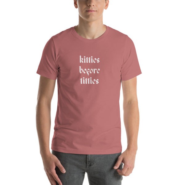 Kitties Before Titties T Shirt - Image 9