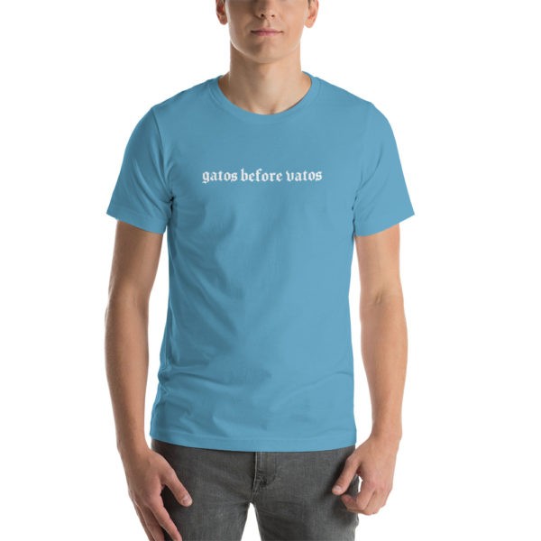 Gatos Before Vatos T Shirt - Image 12