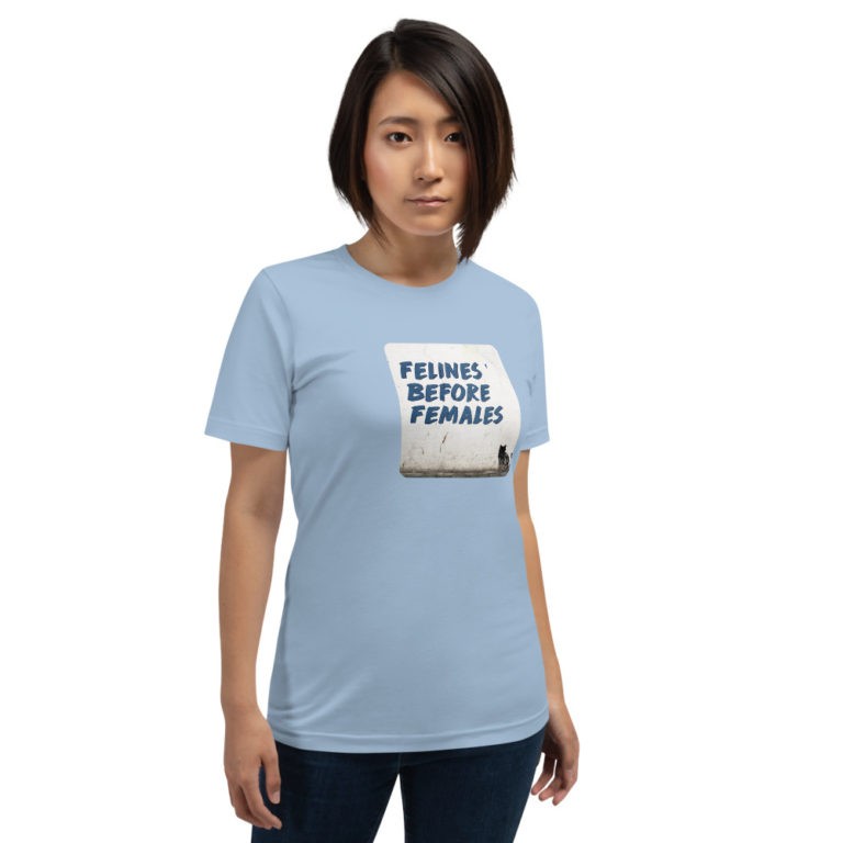 Felines Before Females T-Shirt - Image 13