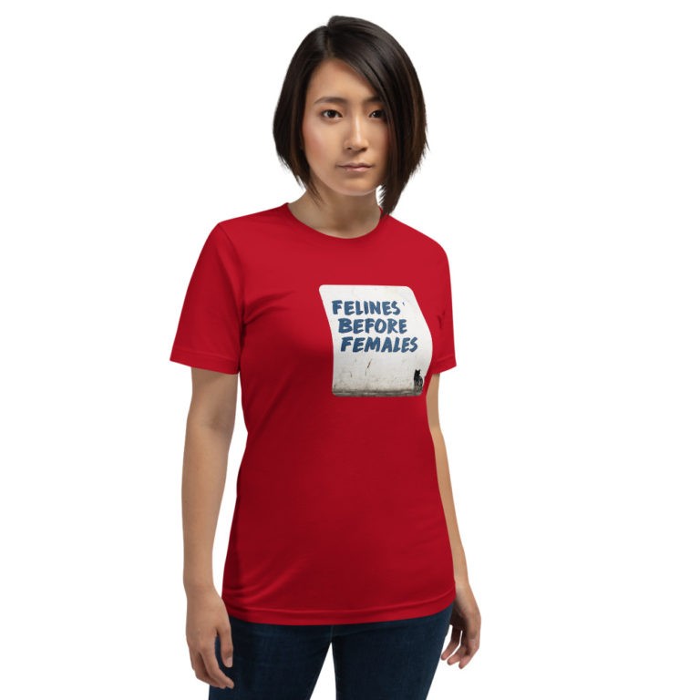 Felines Before Females T-Shirt - Image 16