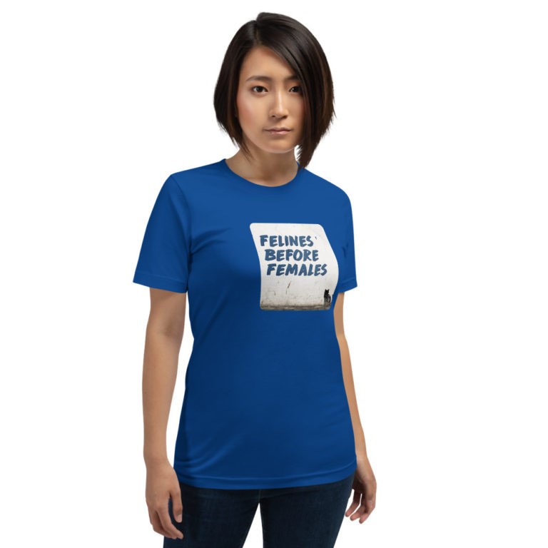 Felines Before Females T-Shirt - Image 12