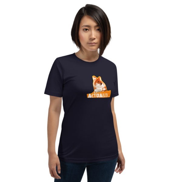 Actually Fox Meme T-Shirt - Image 6
