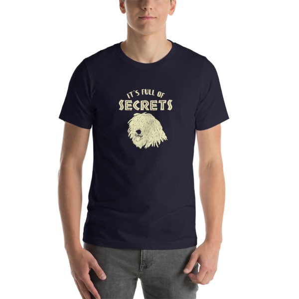 It's Full of Secrets Big Hair Dog T-Shirt - Image 5