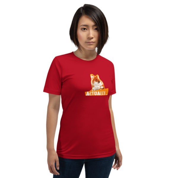 Actually Fox Meme T-Shirt - Image 12