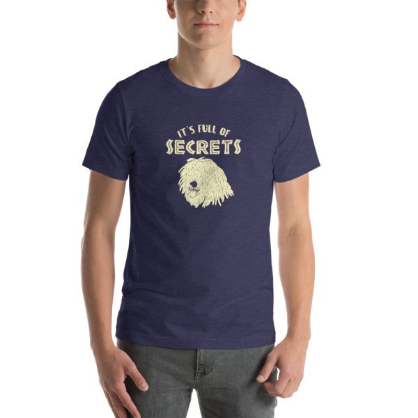 It's Full of Secrets Big Hair Dog T-Shirt - Image 3
