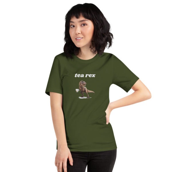 Tea Rex T-Shirt (Light Font)