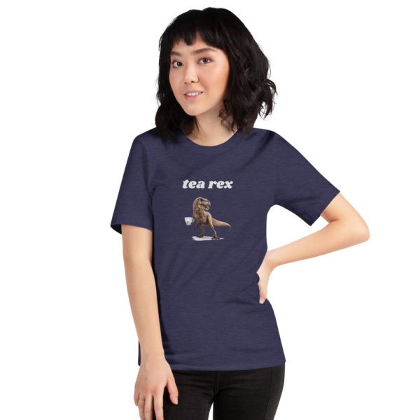 Tea Rex T-Shirt (Light Font) - Image 7