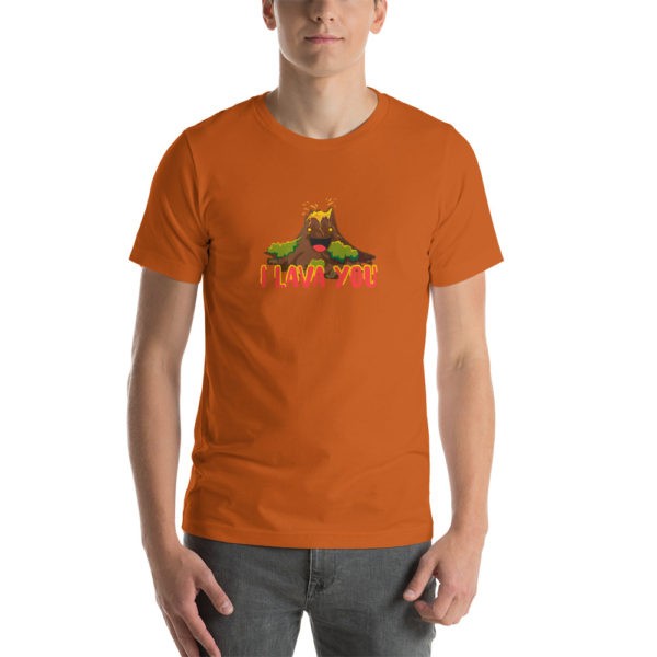 I Lava You Volcano T-Shirt - Image 11
