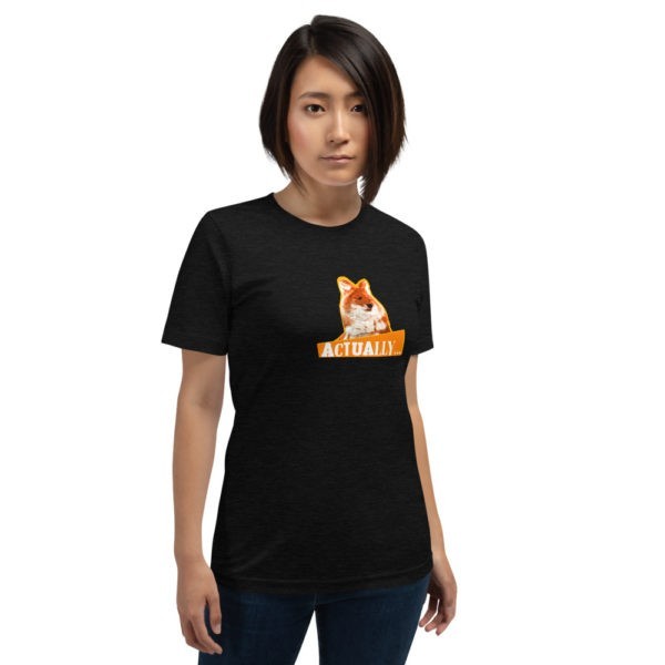 Actually Fox Meme T-Shirt - Image 3