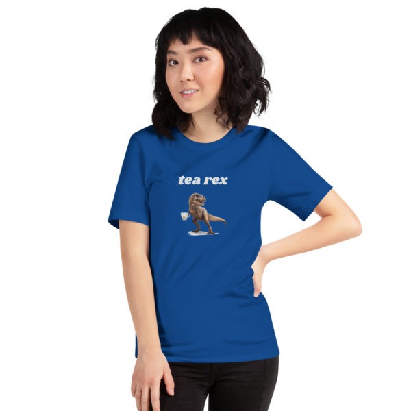 Tea Rex T-Shirt (Light Font) - Image 19