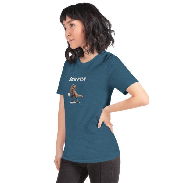 Tea Rex T-Shirt (Light Font) - Image 17