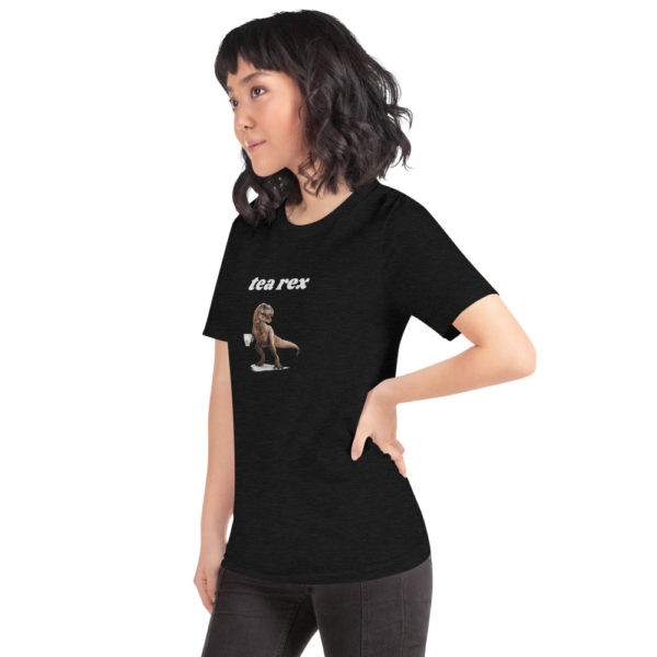 Tea Rex T-Shirt (Light Font) - Image 5