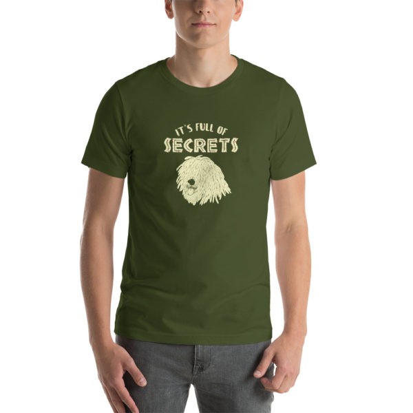 It's Full of Secrets Big Hair Dog T-Shirt - Image 4