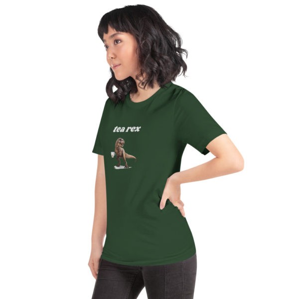 Tea Rex T-Shirt (Light Font) - Image 14