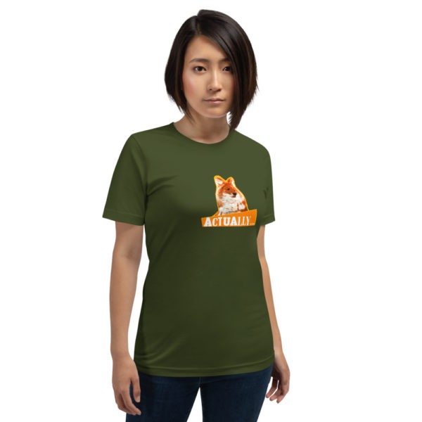 Actually Fox Meme T-Shirt - Image 5