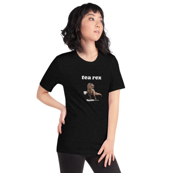 Tea Rex T-Shirt (Light Font) - Image 6
