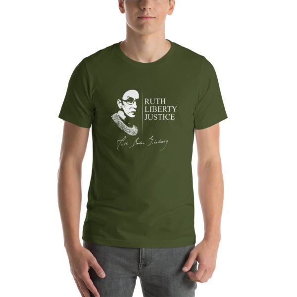 Ruth Bader Ginsburg Ruth Liberty Justice T-Shirt - Image 4