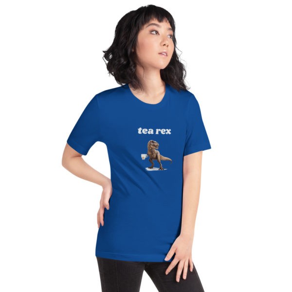 Tea Rex T-Shirt (Light Font) - Image 21
