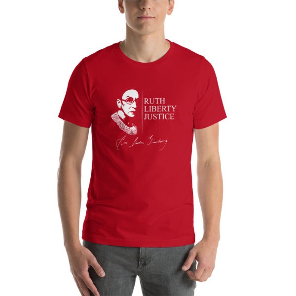 Ruth Bader Ginsburg Ruth Liberty Justice T-Shirt - Image 10