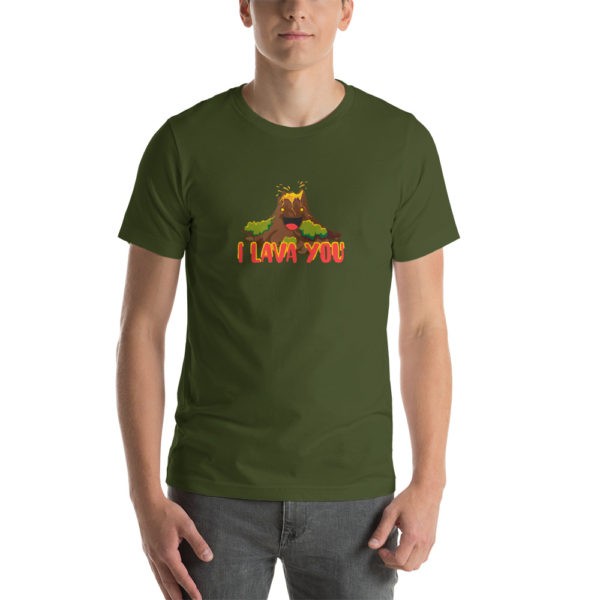 I Lava You Volcano T-Shirt - Image 4