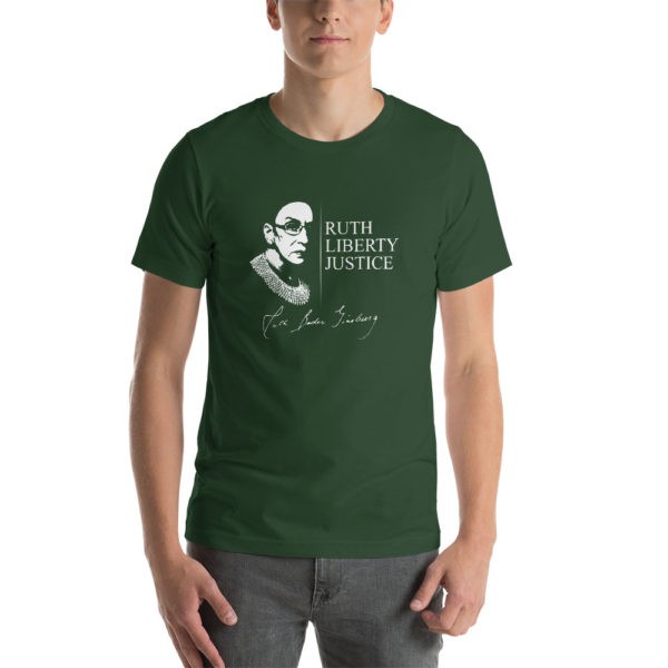 Ruth Bader Ginsburg Ruth Liberty Justice T-Shirt - Image 6
