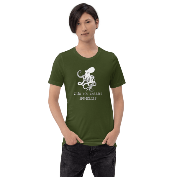Spineless Fighting Octopus Short-Sleeved T-Shirt - Image 2