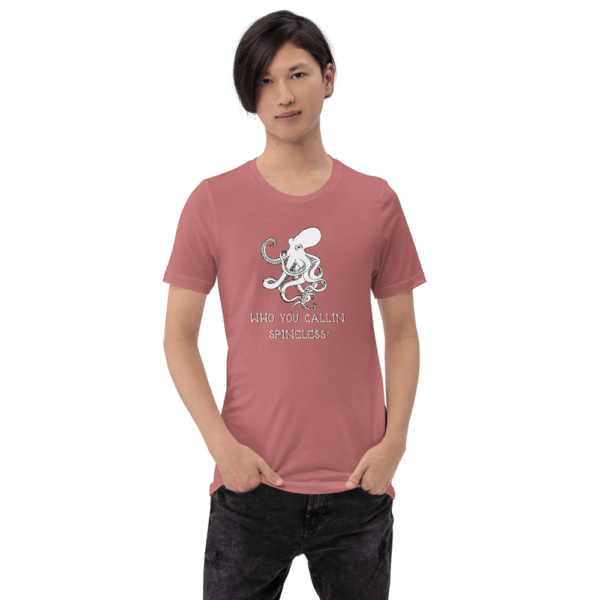 Spineless Fighting Octopus Short-Sleeved T-Shirt - Image 4