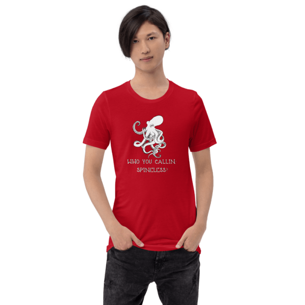 Spineless Fighting Octopus Short-Sleeved T-Shirt - Image 7