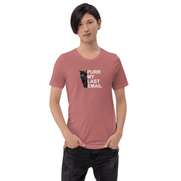 Purr My Last Email Short-Sleeve T-Shirt - Image 2