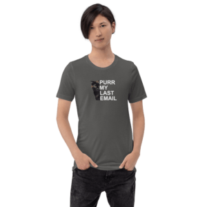 Purr My Last Email Short-Sleeve T-Shirt